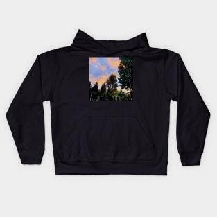 Evening sunset Kids Hoodie